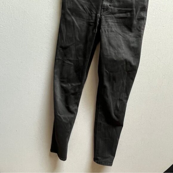 Celebrity Pink black denim slim fit jean overalls Sz M - Picture 3 of 14